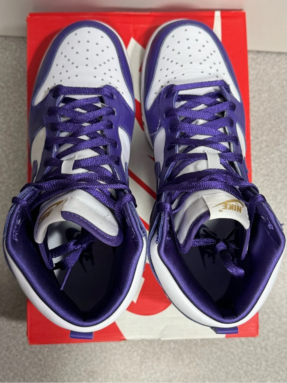 Nike Dunk High SP Varsity Purple Size 11 Women/ 9.5 Men DC5382100